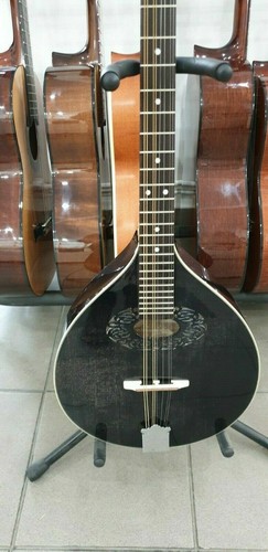 Black octave mandolin short - octave, mandolin,