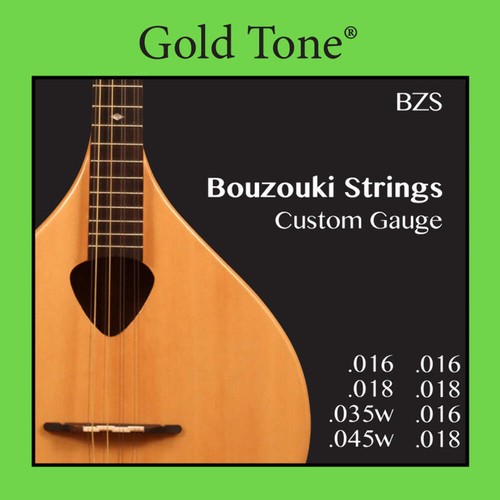 Gold tone bouzouki loop - bouzouki, loop/bronze